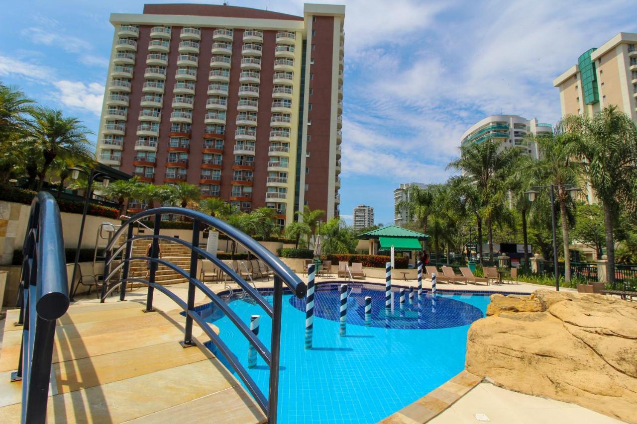 Barra Da Tijuca - 9 - Flat Premium Com Cozinha, Fogao Cooktop, Geladeira Grande, Smart Tv Grande, Lindo E Muitissimo Confortavel, Balsa Para A Praia Gratis E Estacionamento Gratuito ريو دي جانيرو المظهر الخارجي الصورة