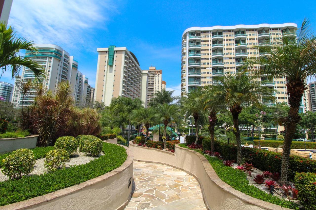 Barra Da Tijuca - 9 - Flat Premium Com Cozinha, Fogao Cooktop, Geladeira Grande, Smart Tv Grande, Lindo E Muitissimo Confortavel, Balsa Para A Praia Gratis E Estacionamento Gratuito ريو دي جانيرو المظهر الخارجي الصورة