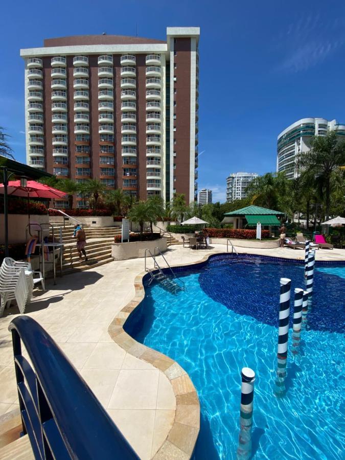 Barra Da Tijuca - 9 - Flat Premium Com Cozinha, Fogao Cooktop, Geladeira Grande, Smart Tv Grande, Lindo E Muitissimo Confortavel, Balsa Para A Praia Gratis E Estacionamento Gratuito ريو دي جانيرو المظهر الخارجي الصورة